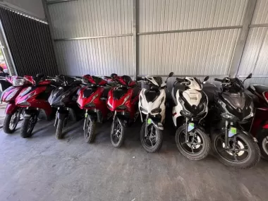 Honda Air Blade motorbikes in all colors
