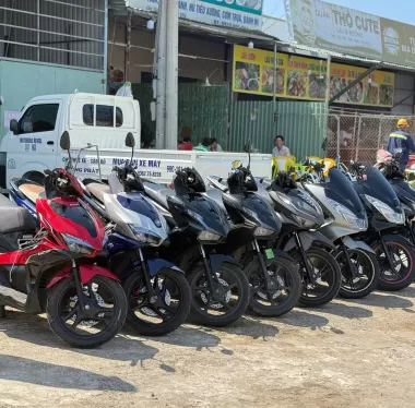 Honda Air Blade motorbikes in all colors