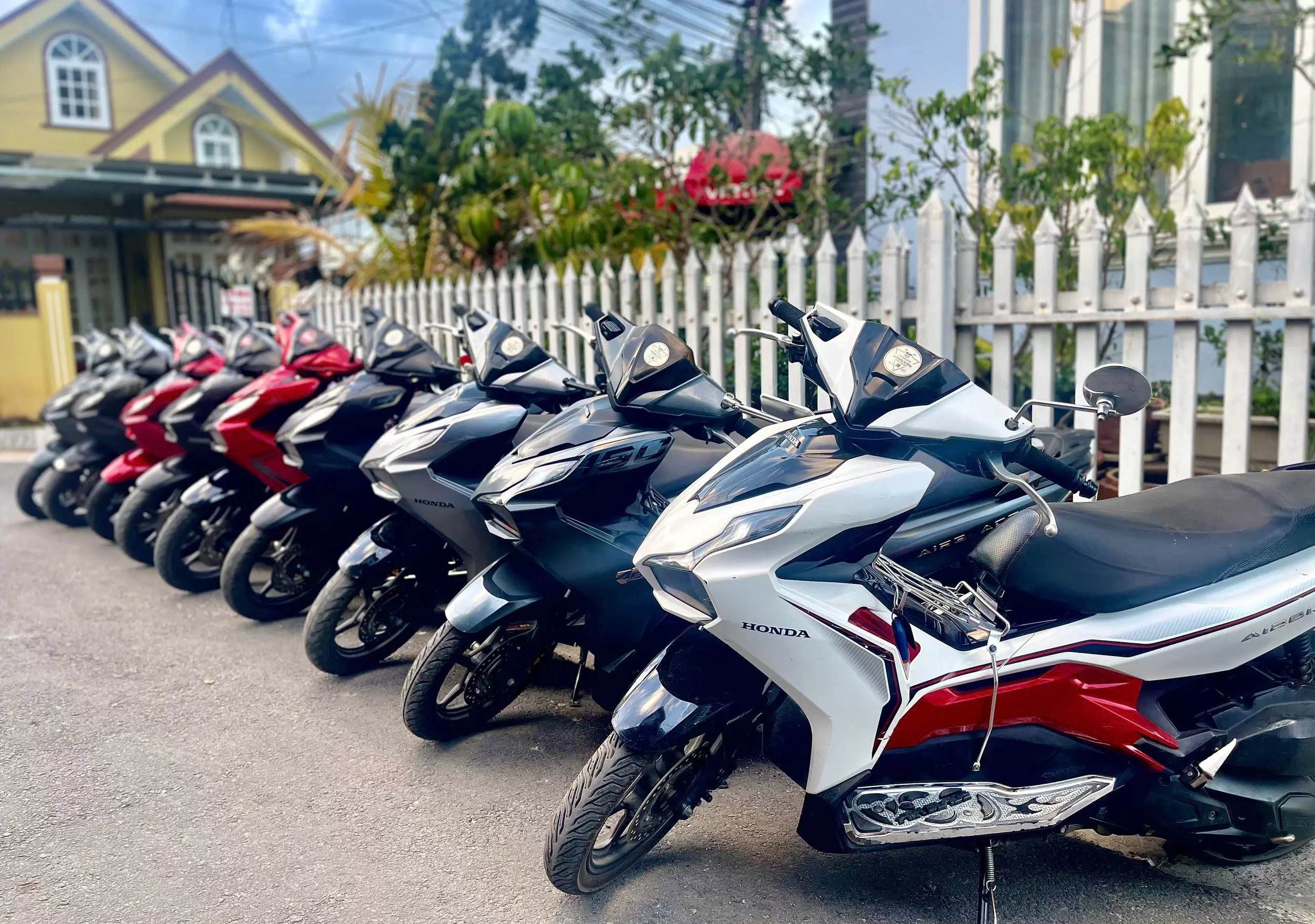 Honda Air Blade 125cc motorbike in all colors