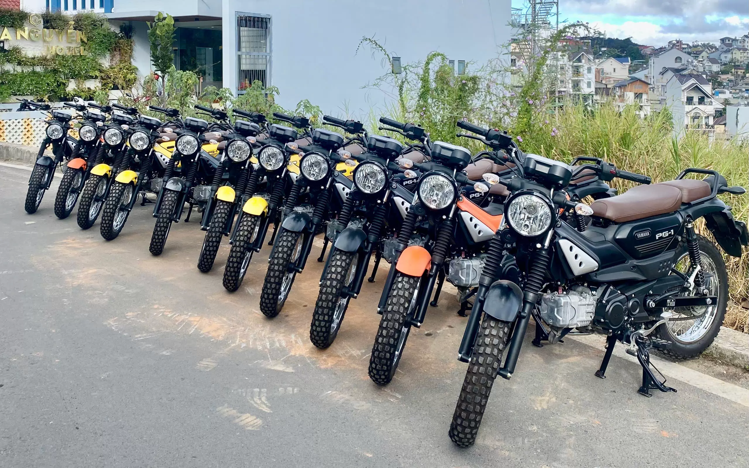 Yamaha PG-1 motorbike in all colors