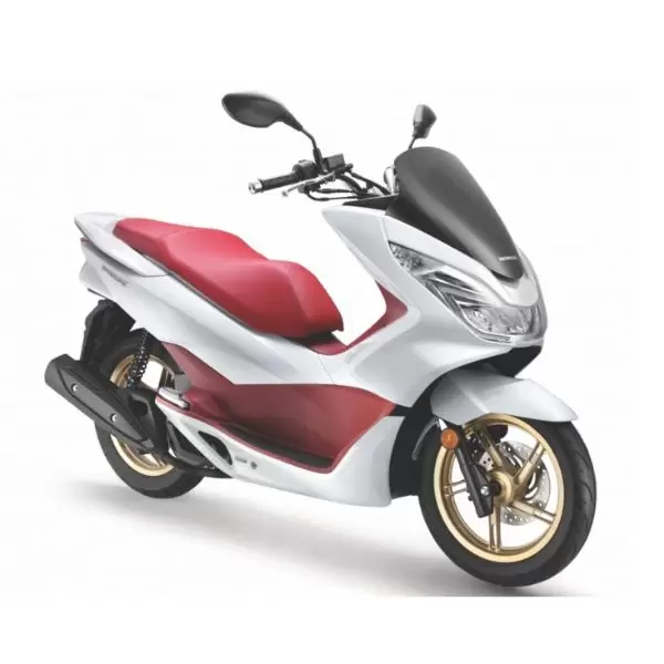 Honda PCX 2017 white motorbike